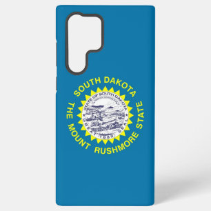 Samsung Galaxy S22 Ultra Case South Dakota Fahne Hülle