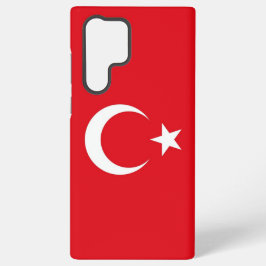 Samsung Galaxy S22 Ultra Case Türkei-Flagge Hülle