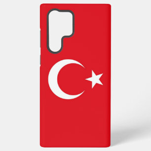 Samsung Galaxy S22 Ultra Case Türkei-Flagge Samsung Galaxy Hülle