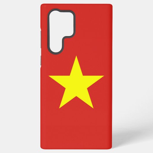Samsung Galaxy S22 Ultra Case Vietnam-Flagge Hülle (Rückseite)