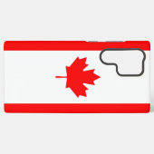 Samsung Galaxy S22 Ultra Case with Canada flag Hülle (Rückseite (Horizontal))