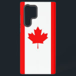 Samsung Galaxy S22 Ultra Case with Canada flag Samsung Galaxy Hülle<br><div class="desc">Enhance your Samsung Galaxy S22 Ultra with our exclusive phone cover featuring the flag of Canada! Crafted with meticulous attention to detail, this phone cover proudly showcases the iconic design of the Canadian flag. The flag features a red field with a white square at its centre, containing a stylized red...</div>
