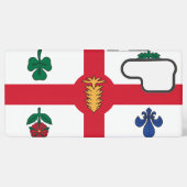 Samsung Galaxy S22 Ultra Case with Montreal flag Hülle (Rückseite (Horizontal))