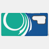 Samsung Galaxy S22 Ultra Case with Ottawa flag Hülle (Rückseite (Horizontal))