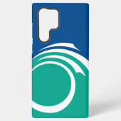 Samsung Galaxy S22 Ultra Case with Ottawa flag Samsung Galaxy Hülle (Rückseite)