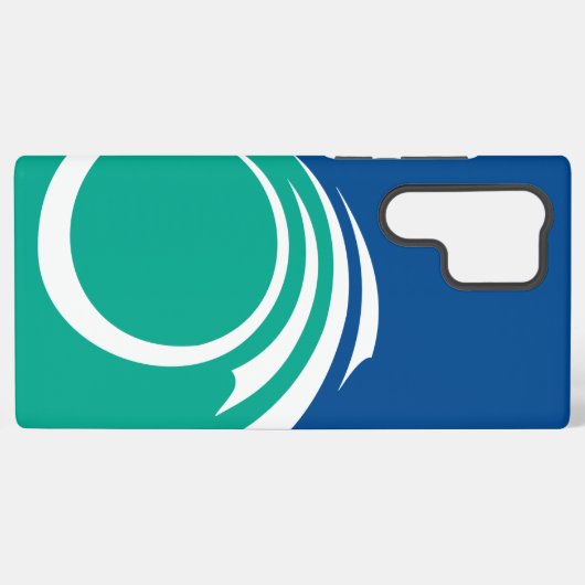 Samsung Galaxy S22 Ultra Case with Ottawa flag Samsung Galaxy Hülle (Rückseite (Horizontal))