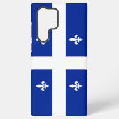 Samsung Galaxy S22 Ultra Case with Quebec flag Samsung Galaxy Hülle (Rückseite)