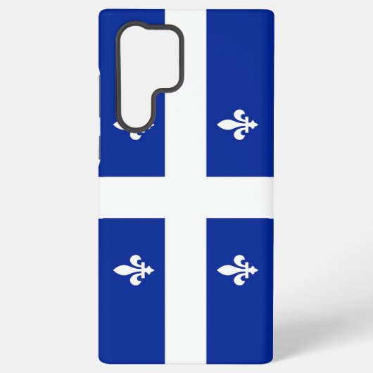 Samsung Galaxy S22 Ultra Case with Quebec flag Samsung Galaxy Hülle (Rückseite)