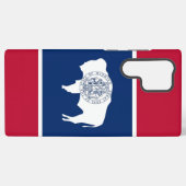 Samsung Galaxy S22 Ultra Case Wyoming Staat Samsung Galaxy Hülle (Rückseite (Horizontal))