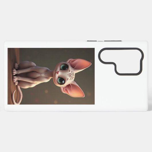 Samsung Galaxy S22 Ultra Cat Image Case Hülle (Rückseite (Horizontal))