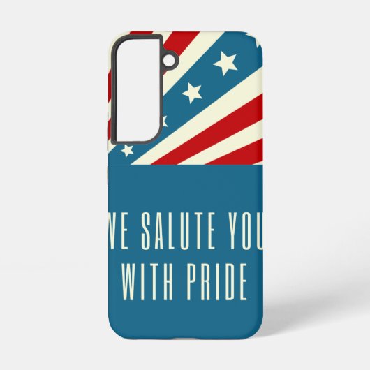 Samsung Galaxy S22 USA-Flagge-Hülle Hülle (Rückseite)
