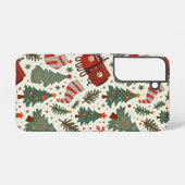 Samsung Galaxy S22 Weihnachtsfall Hülle (Rückseite (Horizontal))