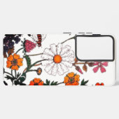 Samsung galaxys21 Ultracase Blume Design Samsung Galaxy Hülle (Linke Seite)