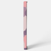 Samsung Handy Case mit lila-rosa-Molekül Samsung Galaxy Hülle (Linke Seite)