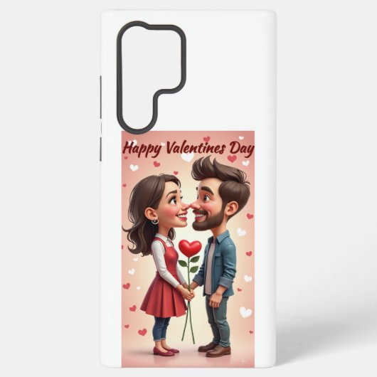 Samsung Handy Gehäuse für Valentinstag Galaxy Hülle (Rückseite)