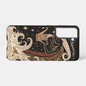 Samsung Phone Case Aquarius Celestial Zodiac Galaxy Hülle (Rückseite (Horizontal))