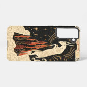 Samsung Phone Case Capricorn Celestial Zodiac Galaxy Hülle (Rückseite (Horizontal))