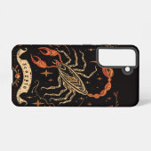 Samsung Phone Case Scorpio Celestial Zodiac Art Galaxy Hülle (Rückseite (Horizontal))