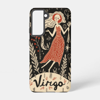 Samsung Phone Case Virgo Celestial Zodiac Art Galaxy Hülle