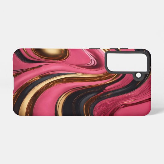 Samsung S21 Phone Case in Coolen Farben" Samsung Galaxy Hülle (Rückseite (Horizontal))