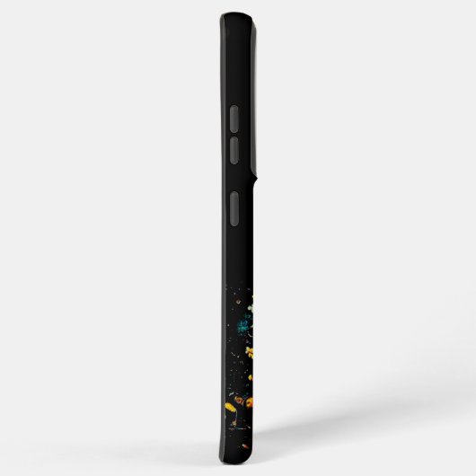 Samsung S21 Ultra Case Water Lily Pod mit Schwarz Samsung Galaxy Hülle (Rechte Seite)