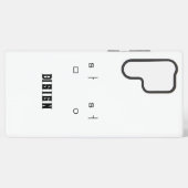 Samsung, Telefon, Gehäuse Samsung Galaxy Hülle (Rückseite (Horizontal))