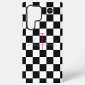 Samsung und iPhone Cell Case - HAMbyWG-Schachbrett Samsung Galaxy Hülle (Rückseite)