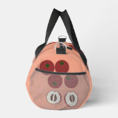 Samt-Apfel-Duffel-Tasche Duffle Bag (Rechts)