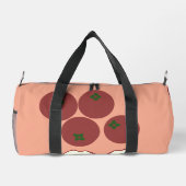 Samt-Apfel-Duffel-Tasche Duffle Bag (Rückseite)