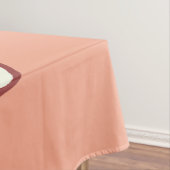 Samt-Apfel-Tischdecke Tischdecke (Beispiel)