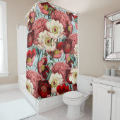 Samt Duschvorhang (Beispiel)