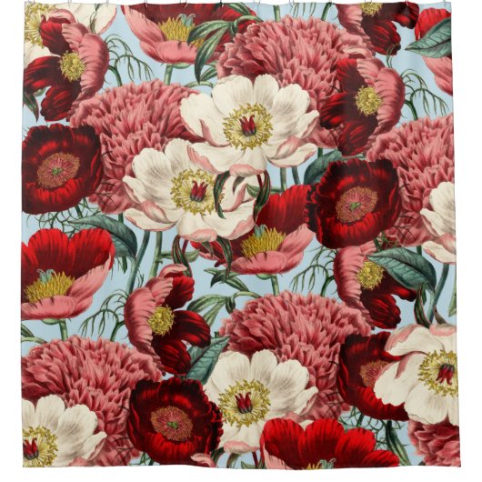 Samt Duschvorhang (Vorderseite)