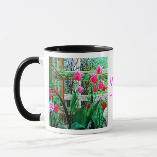 Samt-Herzen Tasse (Links)
