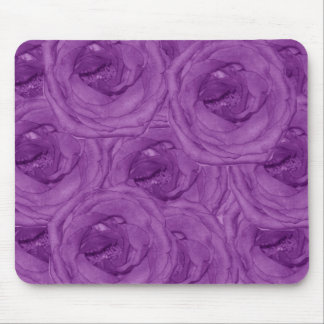 Samt-lila Rosen Mousepad