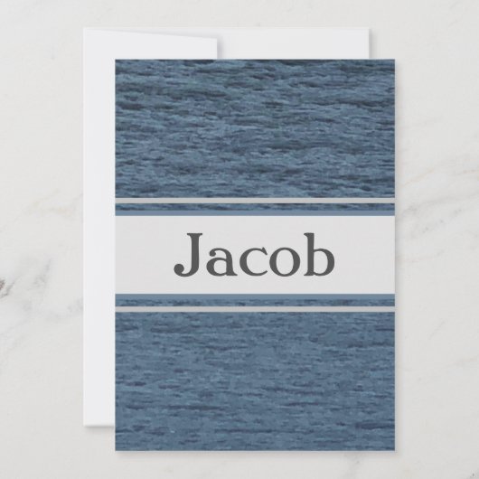 Samt Seas Einladung (Rückseite)