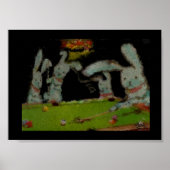 Samt Teens Playing Pool Poster (Vorne)