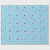 Samtäffchen Geschenkpapier (Flach)