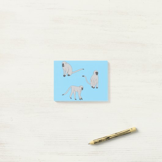 Samtäffchen Post-it Klebezettel (Auf Schreibtisch)
