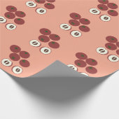 Samtapfel-Geschenkpapier Geschenkpapier (Ecke)
