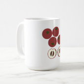 Samtapfel-Tasse Kaffeetasse (Vorderseite Links)
