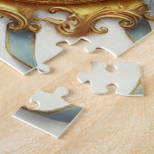 Samtene Maskerade – Königliche Eleganz Puzzle (Seite)