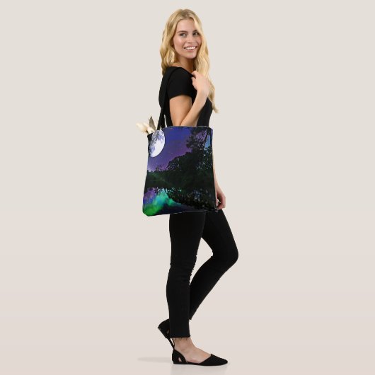 Samtene Nacht Tasche (Am Model)