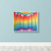 Samtene Nächte Leinwanddruck (Insitu (Holzboden))