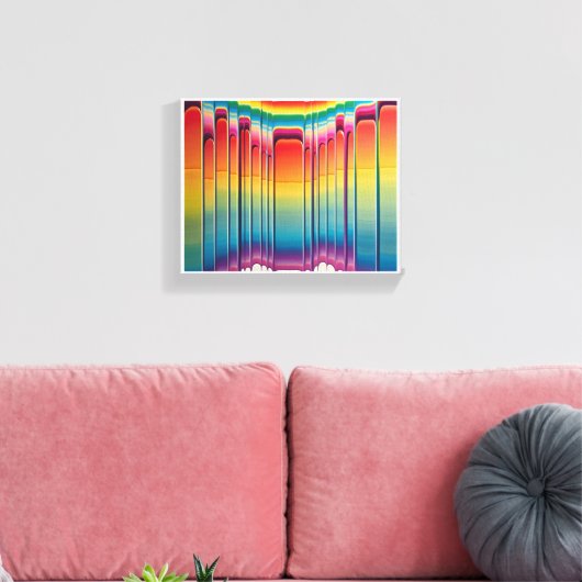 Samtene Nächte Leinwanddruck (Insitu (Wohnzimmer))