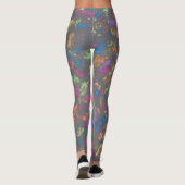 Samtene Pigmentdrift Leggings (Rückseite)