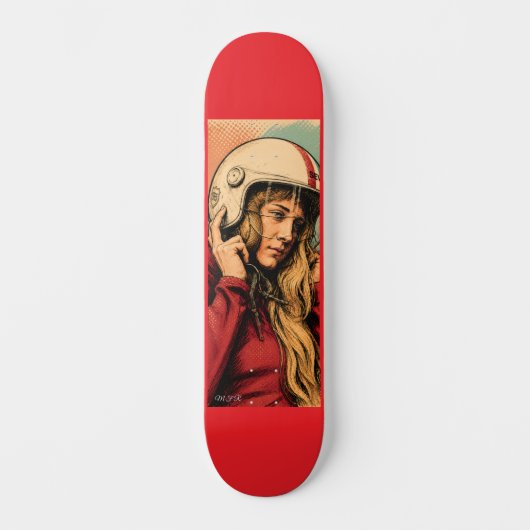 Samtige Geschwindigkeit Skateboard (Vorderseite)