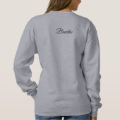Samtige Geschwindigkeit Sweatshirt (Rückseite)