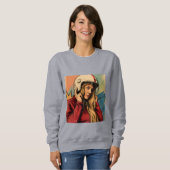 Samtige Geschwindigkeit Sweatshirt (Vorne ganz)
