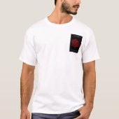 Samtige Schattenrose T-Shirt (Vorderseite)
