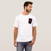 Samtige Schattenrose T-Shirt (Vorne ganz)